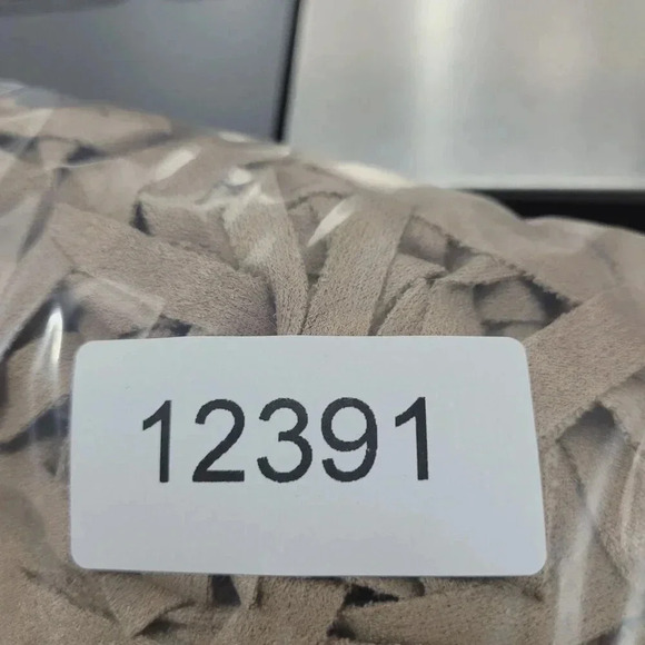 NWT Anthropologie Andersen & Lauth Beige Fringe Shawl Wrap Cape Kimono  12PT - Picture 10 of 10